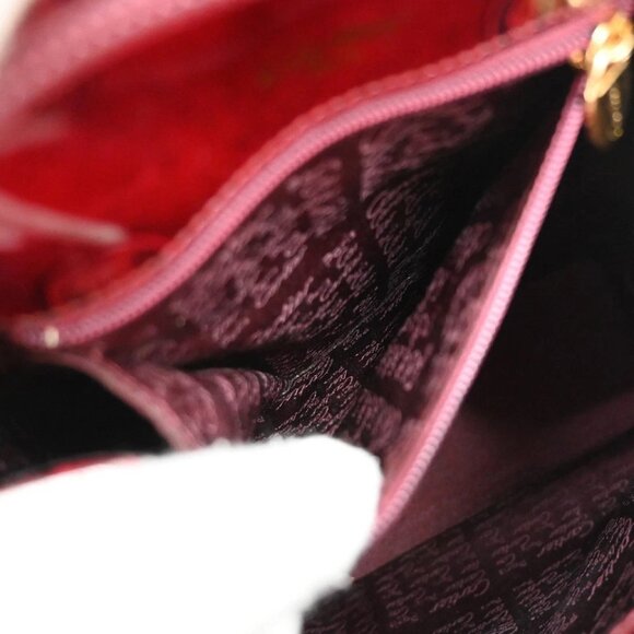 CARTIER Birthday Backpack Shoulder Bag Patent Leather Red GHW France 268-082525 - Picture 13 of 14